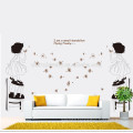 dandelion wall sticker for freedom wall sticker removable wall sticker wholesale QTS055